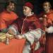 Pope Leo X with Cardinals Giulio de' Medici and Luigi de' Rossi